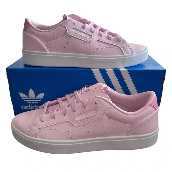 adidas gazelle silver green womens Adidas Women's Sleek Sneakers – Bouchards main image 0